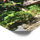 カラーメープルツリーアンドレストハウス ポスター (角)