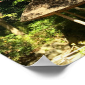 カラーメープルツリーアンドレストハウス ポスター (角)