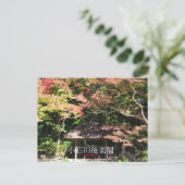 カラーメープルツリーアンドレストハウス ポストカード (スタンド正面)