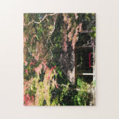 カラーメープルツリーズアンドレストハウス ジグソーパズル (縦)