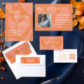 カラーモダンコラージュ差出人住所 ラベル