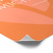 カラーモダンコラージュ座席表 ポスター (角)