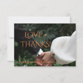 カラーモダンコラージュ サンキューカード (正面)