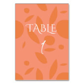 カラーモダンコラージュ テーブルナンバー (正面)