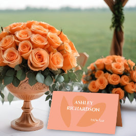 カラーモダンコラージュ プレイスカード