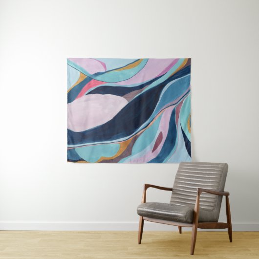 カラーモダンブロック抽象芸術アートタペストリー タペストリー (インサイチュ(横))