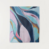 カラーモダンブロック抽象芸術アートタペストリー タペストリー (正面)