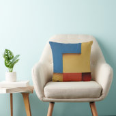 カラーモダンブロック抽象芸術装飾用クッション クッション (椅子)
