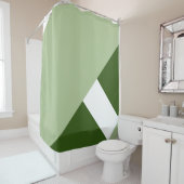 カラーモダンブロック2 シャワーカーテン (インサイチュ)
