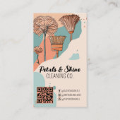 カラーモダンプアートランプロフェッショナルクリーナー 名刺 (正面)