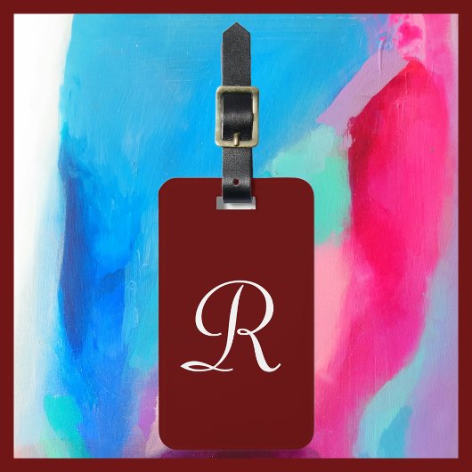 カラーモノグラムバッグラゲッジタグの選択 ラゲッジタグ