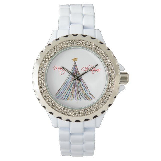 カラーライトクリスマスウォッチ 腕時計 (正面)