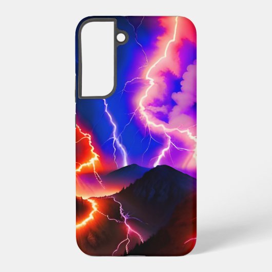 カラーライトニングマウンテン ワン SAMSUNG GALAXYケース (裏面)
