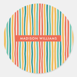 カラーラインクラシック丸シール ラウンドシール