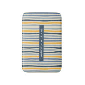 カラーラインミニマリストバスマット バスマット (正面縦)