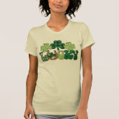 カラーラッキーSt patricks day女性 Tシャツ (正面)