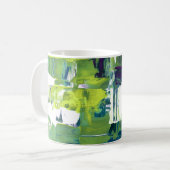 カラーラッシュ抽象油絵 VII マグカップ (正面左)