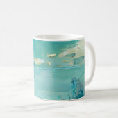 カラーラッシュ抽象油絵II マグカップ (正面右)