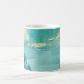 カラーラッシュ抽象油絵II マグカップ (中央)