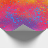 カラーラッピングのバースト紙 ラッピングペーパー (角)