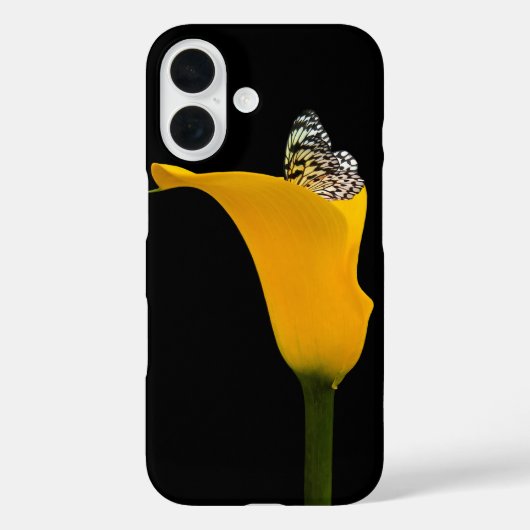 カラーリリーの蝶 Case-Mate iPhoneケース (裏面)