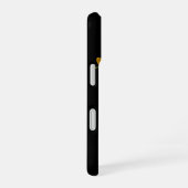 カラーリリーの蝶 iPhone 16ケース (右側面)