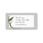 カラーリリー ラベル (正面)