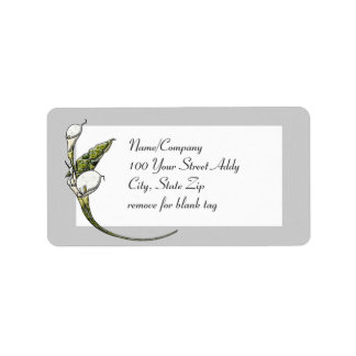 カラーリリー ラベル