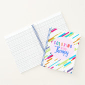 カラーリングは私のセラピー ノートブック (内部)