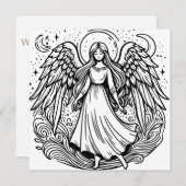 カラーリングアートガーディアンジェル シーズンカード (正面/裏面)