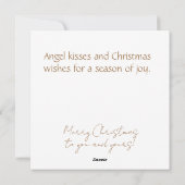 カラーリングアートクリスマスエンゼル シーズンカード (裏面)