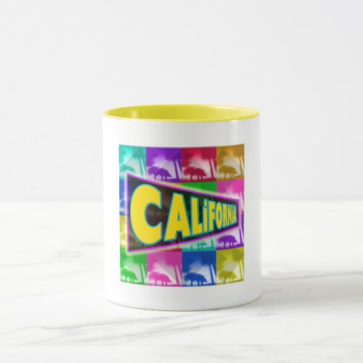 「カラーリングカリフォルニア2」カップ マグカップ (中央)