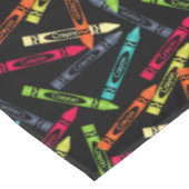 カラーリングクレヨン学校日先生ギフト テーブルクロス (アングル)