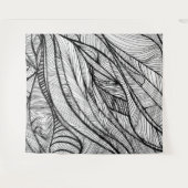 カラーリングタペストリーXL：クラフト、アクティビティ、ダイイ、デコール タペストリー (正面(横))