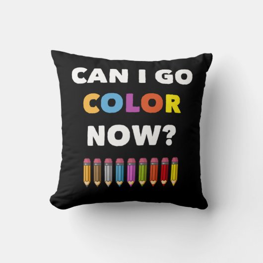 カラーリングブックスフォーアダルツデザインカンイゴーカラーノー クッション (正面)