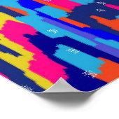 カラーリングブック抽象芸術アート ポスター (角)