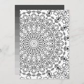 カラーリングブック、カラーリングブックのアンチストレス シーズンカード (正面/裏面)