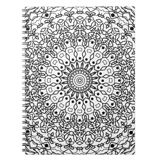 カラーリングブック、カラーリングブックのアンチストレス ノートブック (正面)