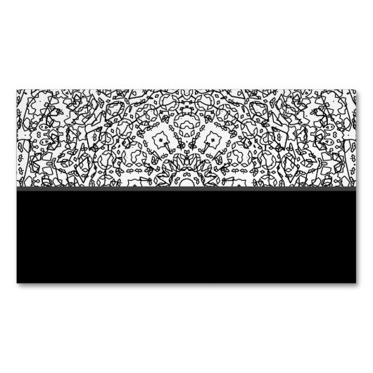 カラーリングブック，カラーリングブックの抗ストレス，アンティス マグネット名刺 (正面)