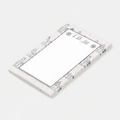 カラーリングページクリスマスビレッジ一覧 ポストイット (アングル)