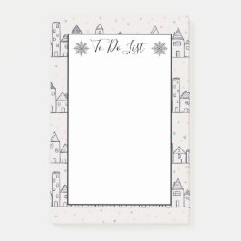 カラーリングページクリスマスビレッジ一覧 ポストイット