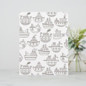 カラーリングページパレードオブボートスクラップブック紙 (スタンド正面)