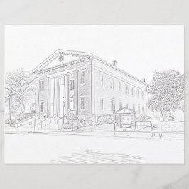 カラーリングページ – ベニシア州キャピタル建物