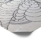 カラーリングページ ポスター (角)