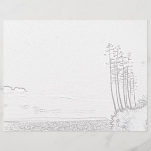 カラーリングページ – Century Plant over海