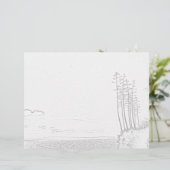 カラーリングページ – Century Plant over海 (スタンド正面)