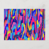 カラーリングボックス抽象芸術 ポストカード (正面)