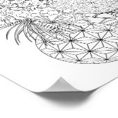 カラーリングポスター – オーナメント ポスター (角)