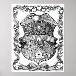 カラーリングポスター「職務内」 ポスター