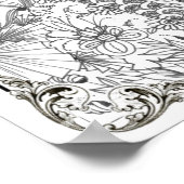 カラーリングポスター「Ladybug、Ladybug」 ポスター (角)